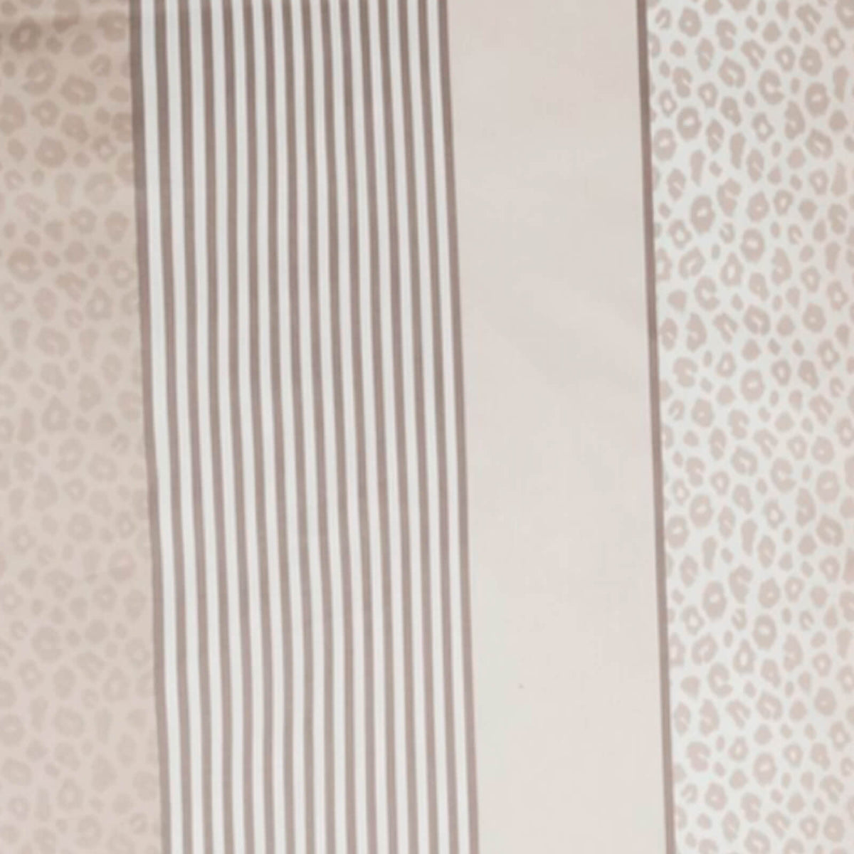 bettwaesche bettgarnitur gestreift raubtiermuster cream