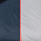 bettwaesche streifen linien blau grau lachsfarben mako satin