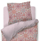 bettgarnitur bettwaesche floral gebluemt blattmuster perkal