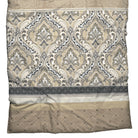 bettwaesche mandala gemustert satin beige anthrazit 