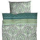 bettwaesche mandala gemustert satin salbei
