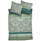 bettwaesche mandala gemustert satin salbei