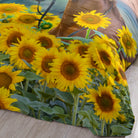 bettwaesche bettgarnitur pferd sonnenblumen espico