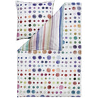 bettwaesche punkte dots querstreifen multicolor