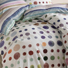 bettwaesche punkte dots querstreifen multicolor