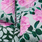 bettwaesche gebluemt blueten wende rosa