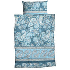 bettwaesche casatex orientalisch mandala blau satin