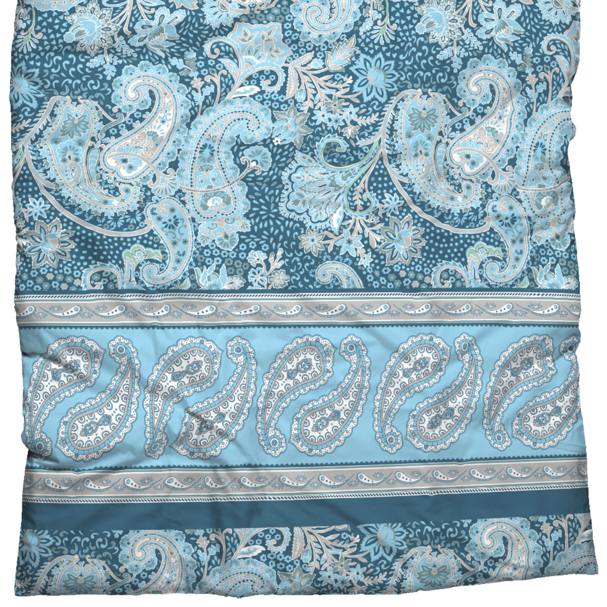 bettwaesche casatex orientalisch mandala blau satin