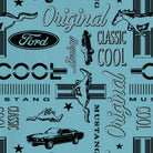 bettwäsche bettgarnitur mustang logo motor