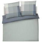 bettwaesche bettgarnitur linien gestrefit 4113 04 blau