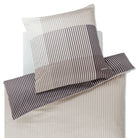 bettwaesche bettgarnitur linien gestreift 4113 09 stone
