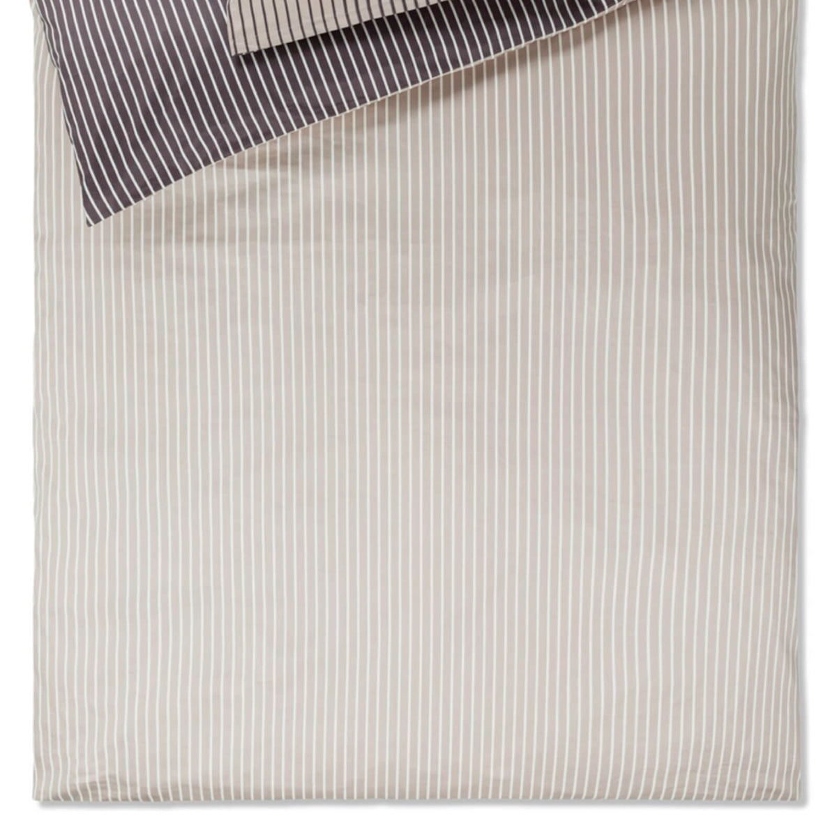 bettwaesche bettgarnitur linien gestreift 4113 09 stone