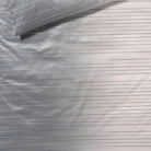 bettwaesche linien streifen grau mako satin