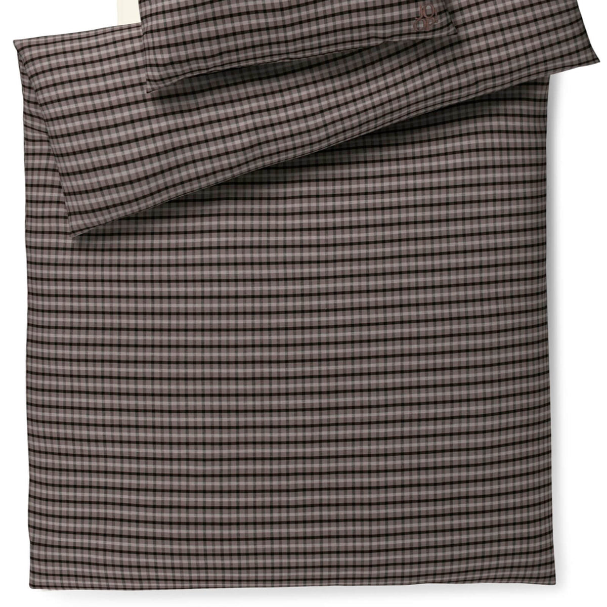 bettwaesche soft karo joop mocca