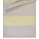 bettwaesche bettgarnitur gestreift gelb beige