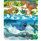 bettwaesche kinder dinosaurier mammut urzeit trex