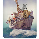 bettwaesche tiere arche noah giraffe loewe espico