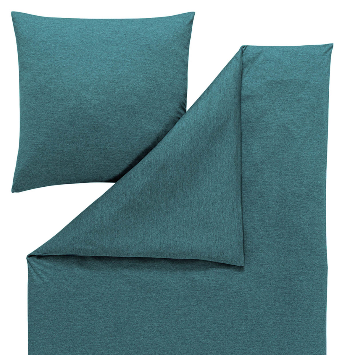 bettwaesche bettgarnitur einfarbig gruen blau