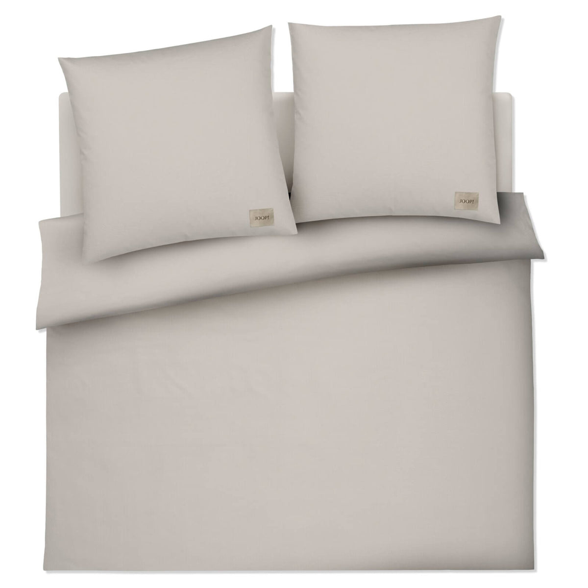 bettwaesche bettgarnitur karomuster creme