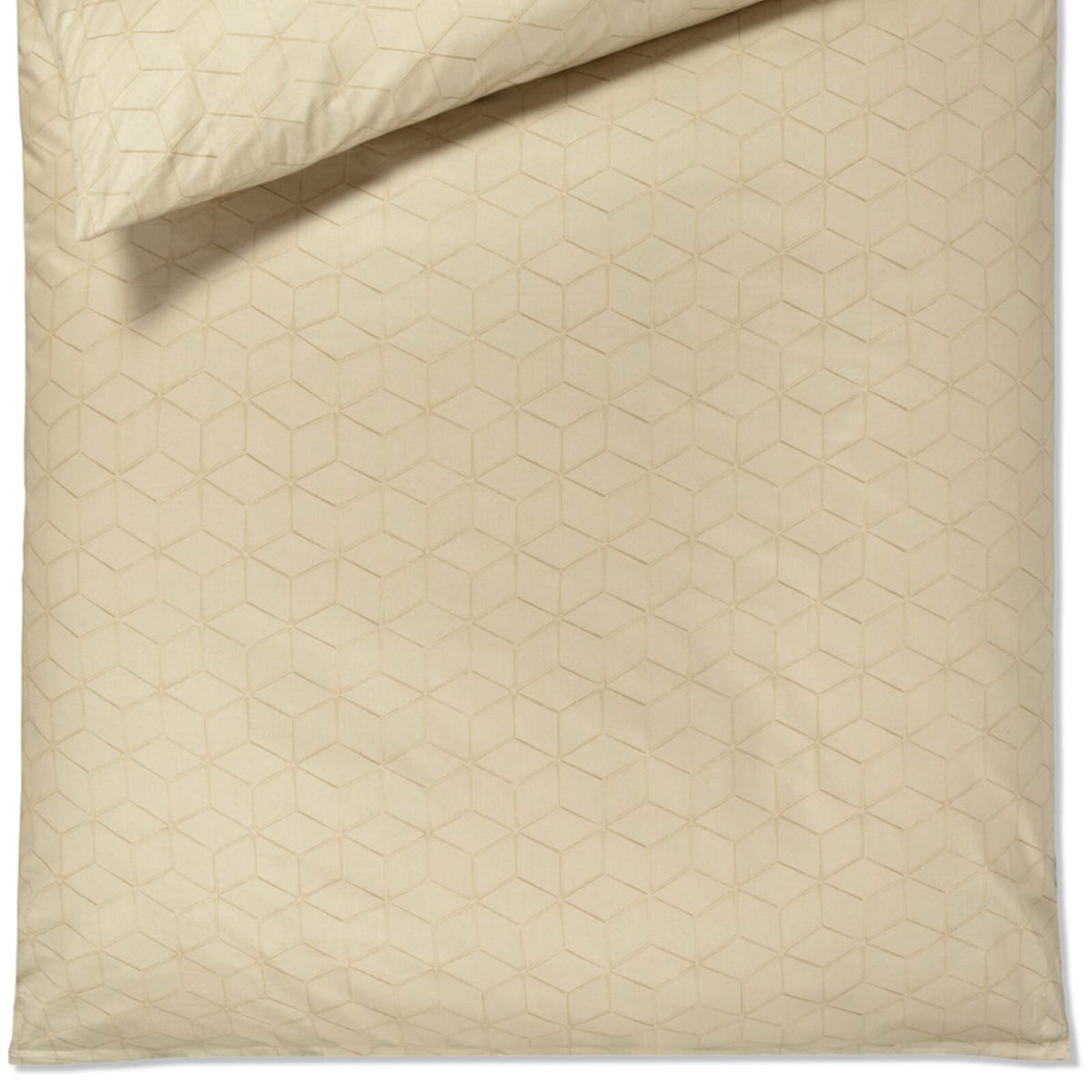 bettwaesche gelb symetrisch muster comfort satin