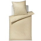 bettwaesche gelb symetrisch muster comfort satin