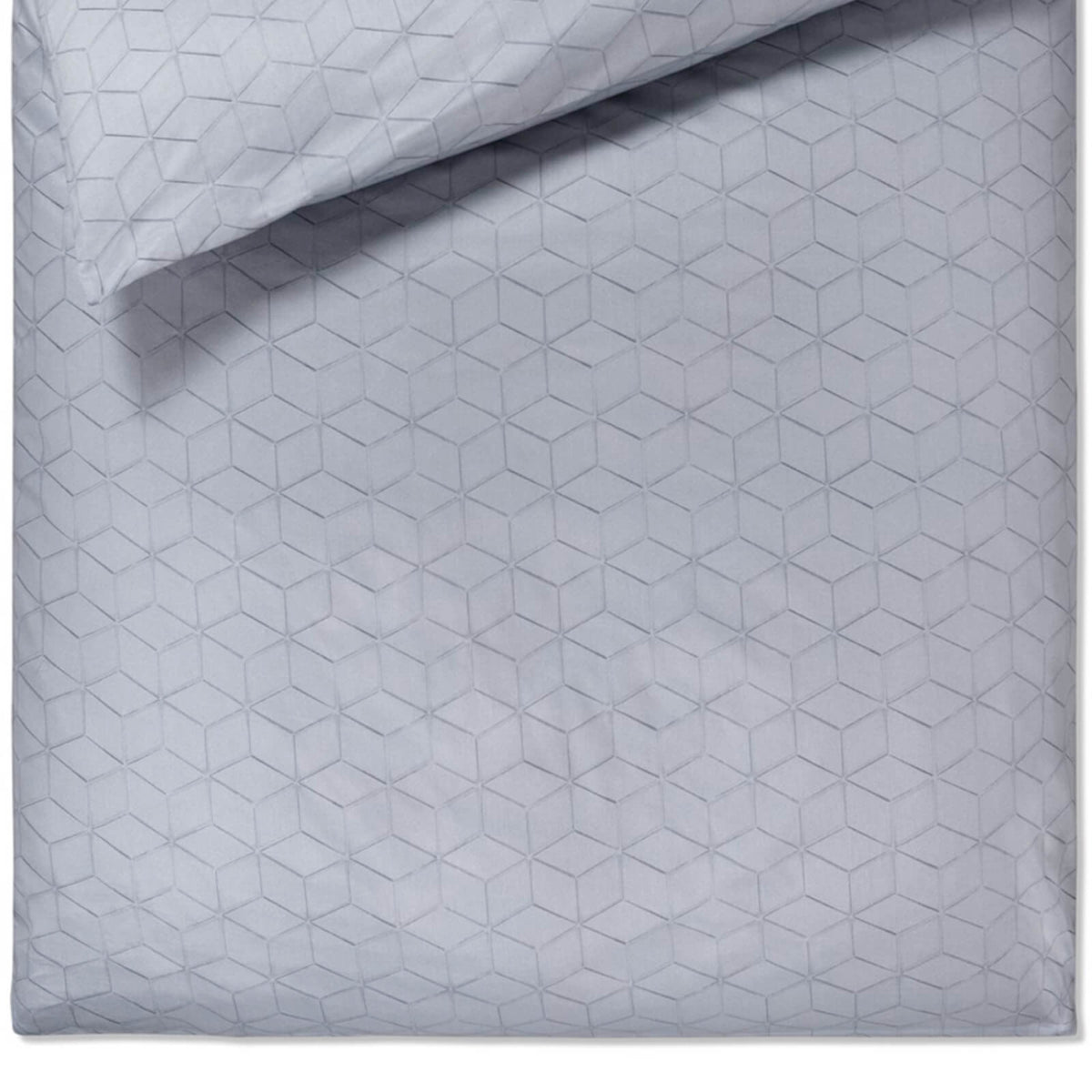 bettwaesche symmetrisch silber grau comfort satin