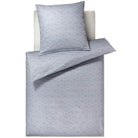 bettwaesche symmetrisch silber grau comfort satin