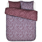 bettwaesche bettgarnitur voegel floral purple