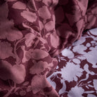 bettwaesche bettgarnitur voegel floral purple