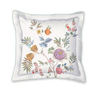 zierkissen gebluemt floral blueten zweige