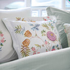 zierkissen gebluemt floral blueten zweige