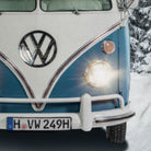 dekokissen hello winter bulli blau