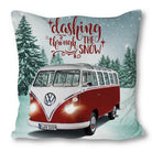 dekokissen snow bulli rot