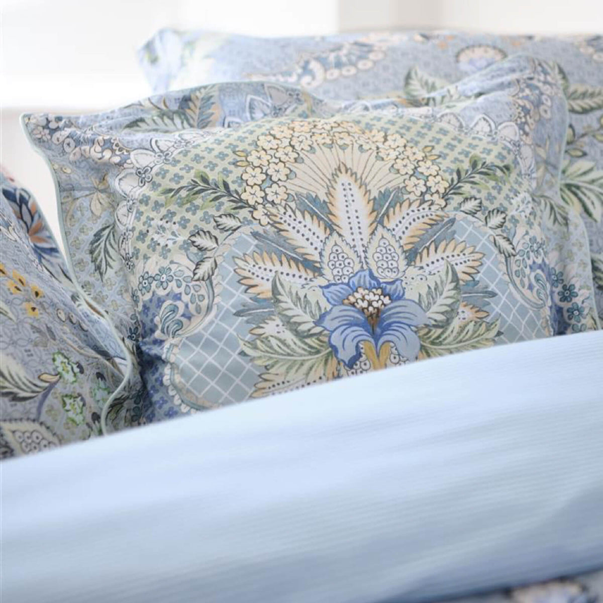 zierkissen gebluemt floral blueten