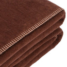 wohndecke kuscheldecke zweifarbig grau taupe