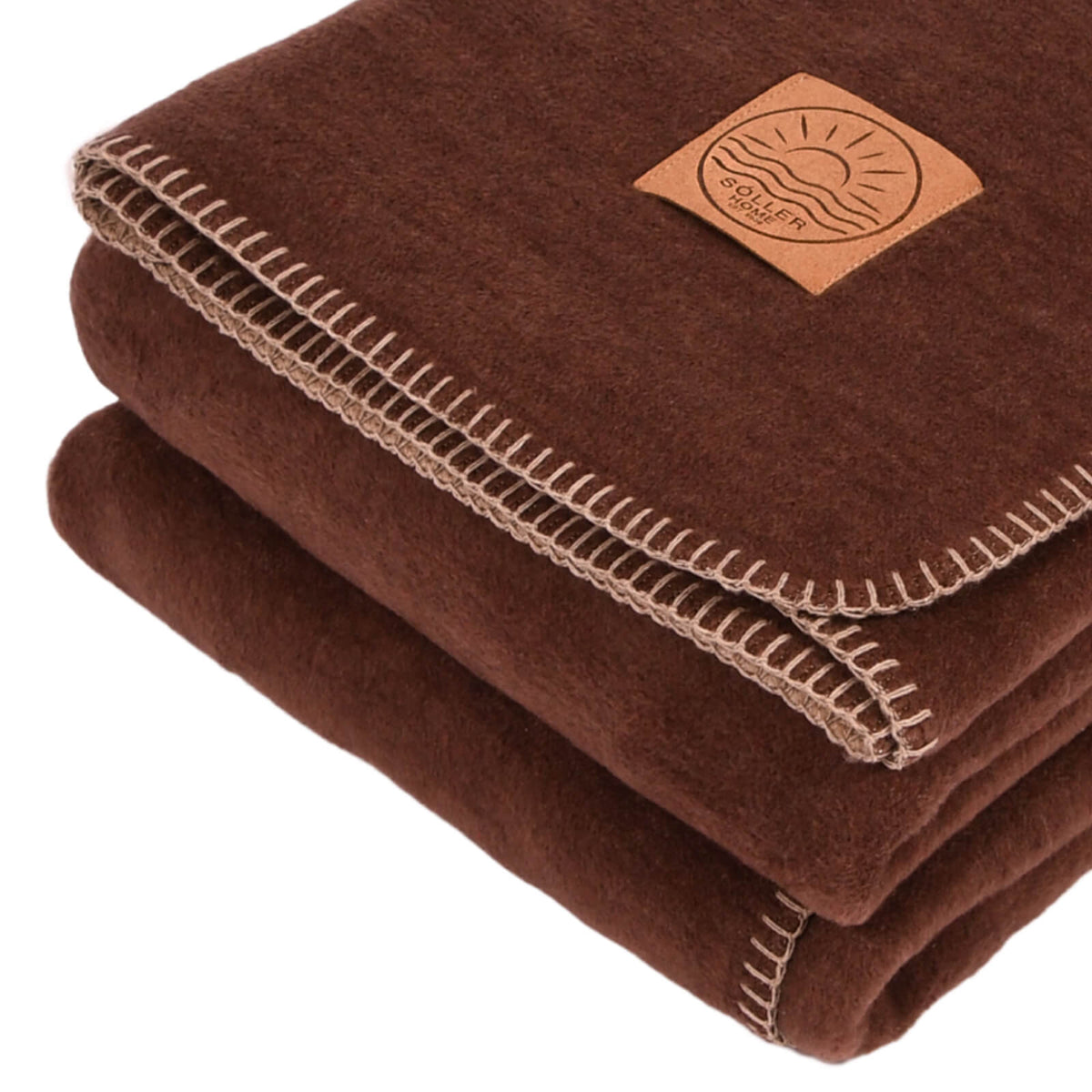 wohndecke kuscheldecke zweifarbig grau taupe