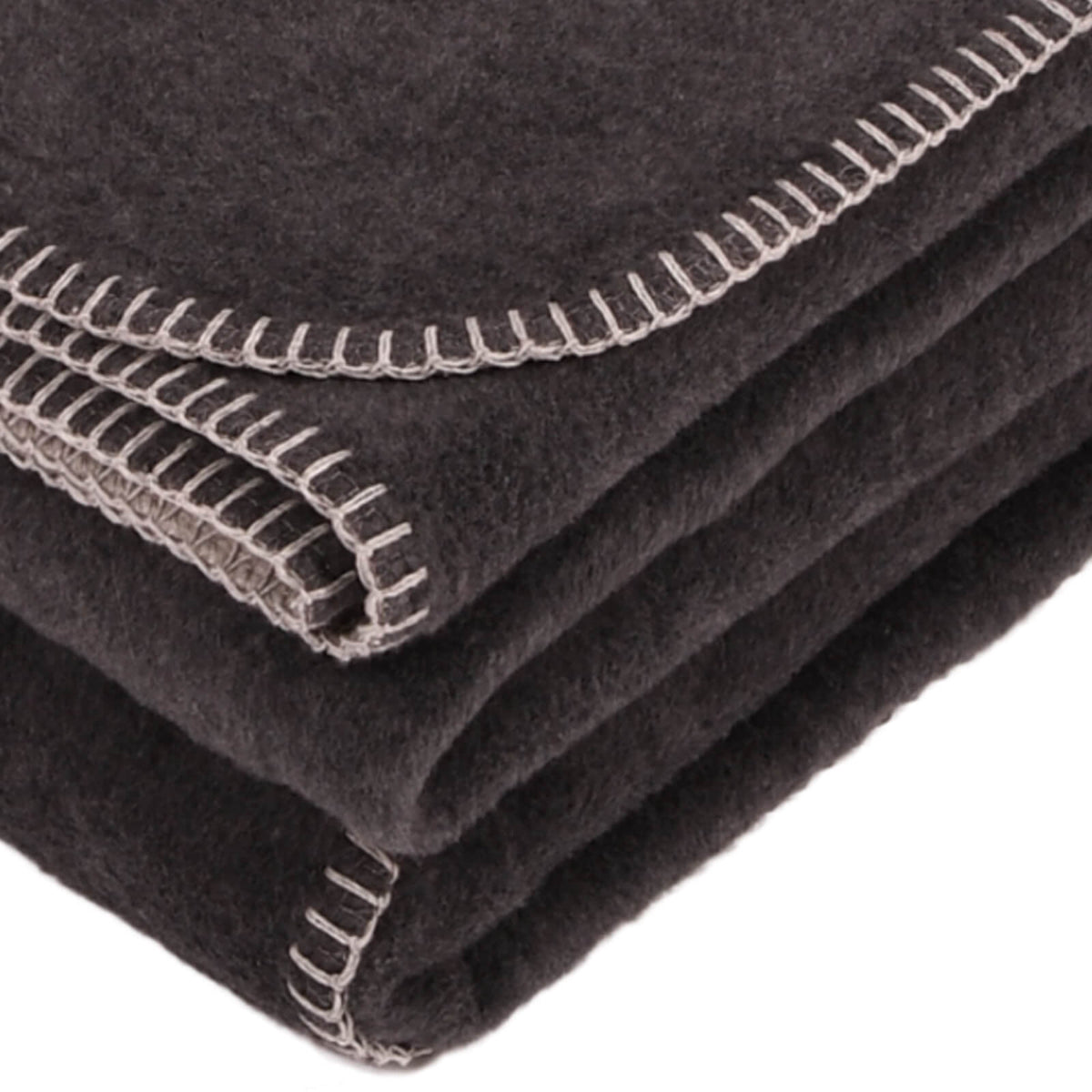 wohndecke kuscheldecke zweifarbig grau