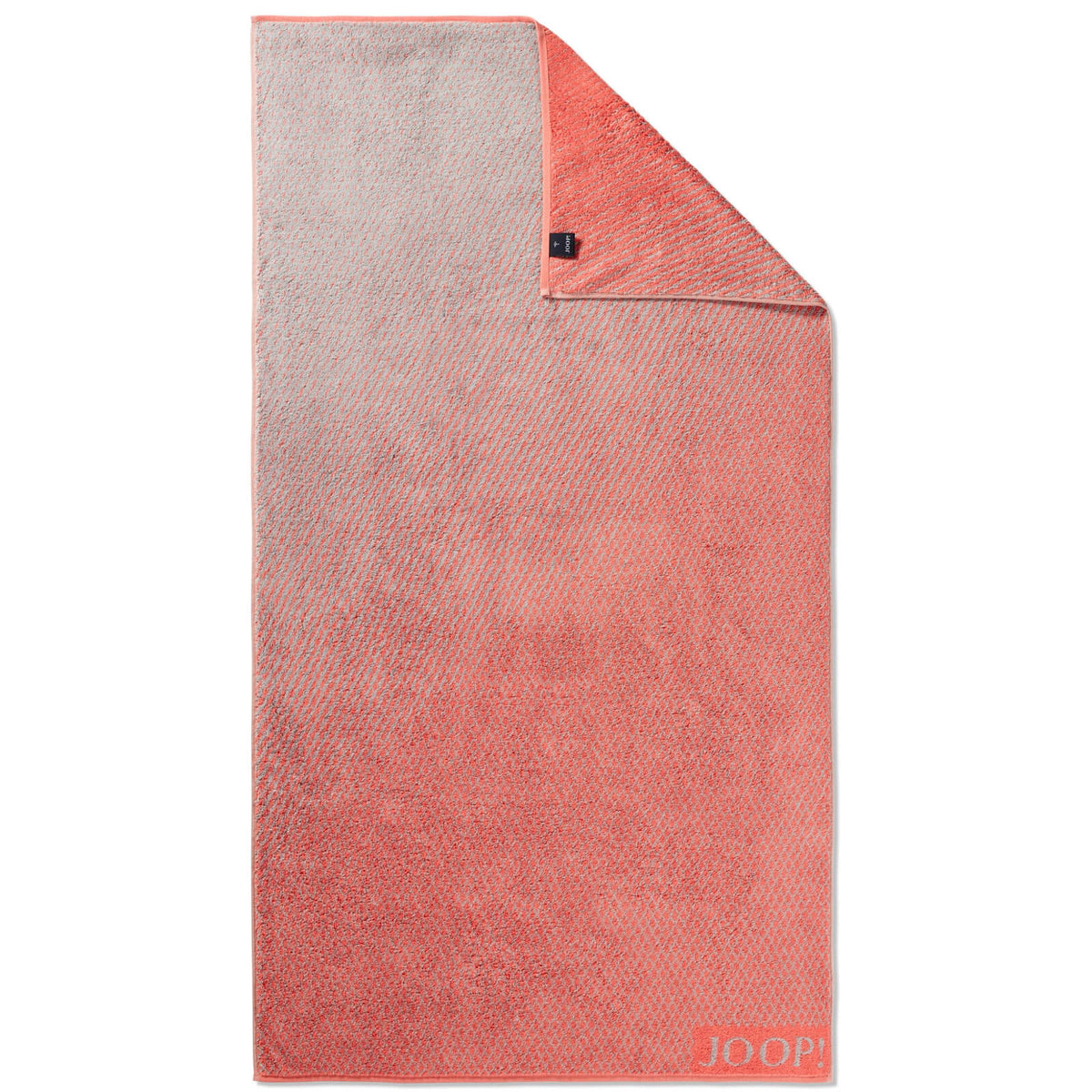 duschtuch frottierruch diamanten orange grau abtrockentuch