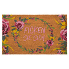 tuervorleger vorleger spruch blumen pink