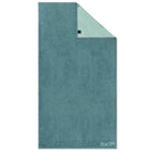 duschtuch frottier doubleface petrol