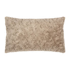 kissenbezug flauschig kunstfell beige
