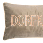 kissenhuelle kissenbezug schriftzug spruch beige