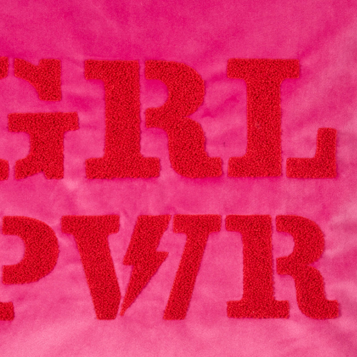 kissenhuelle kissenbezug schriftzug spruch rot pink