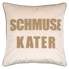 kissenhuelle kissenbezug schriftzug spruch sand