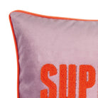 kissenhuelle kissenbezug schriftzug spruch lilac