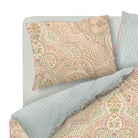 bettgarnitur bettwaesche pflanzen mandala blaetter