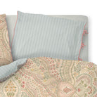 bettgarnitur bettwaesche pflanzen mandala blaetter