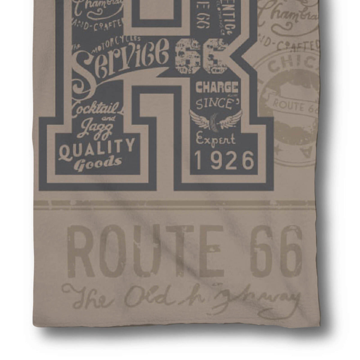 strandlaken badelaken route 66