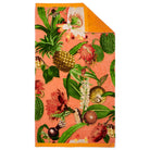 strandhandtuch catherine essenza orange baumwolle frottee