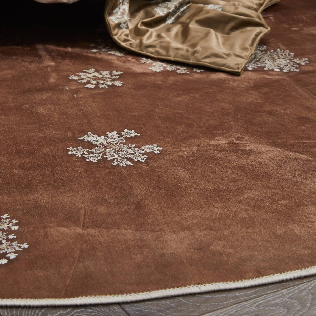teppich essenza cinnamon zimt blumen blueten